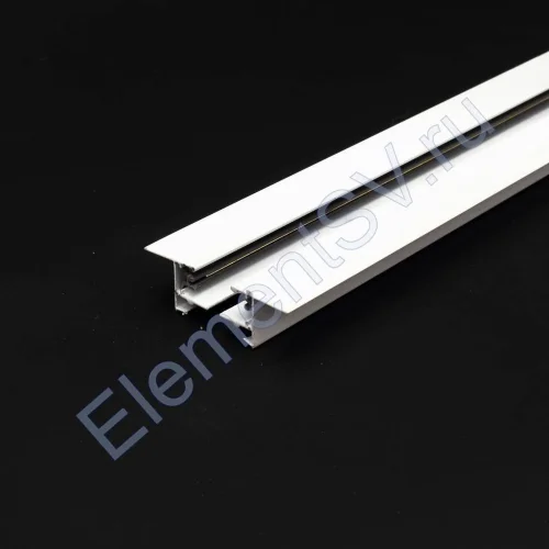 Трек для спотов встраиваемый 2L 2м NX46 (однофазный, 2 провода, белый) - фото 10.