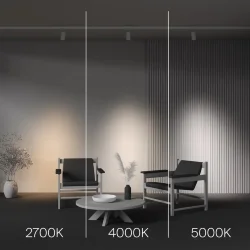 Трековый светильник Фокус / Focus Led Trinity 2700-5000K 20Вт 36° (Белый) TR197-3-20WCCT-M-W