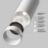 Трековый светильник Фокус / Focus Led Trinity 2700-5000K 20Вт 36° (Белый) TR197-3-20WCCT-M-W - фото 18