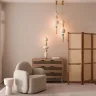 Подвесной светильник Обожание / Adore 3000К 24Вт (Латунь) MOD297PL-L24BS3K - фото 8