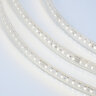 Светодиодная лента герметичная WOLTA WLS-220V-2835-10W/6500/S120 220В SMD2835 120led/м 10Вт/м 750лм/м 6500К IP65. Бобина 50 м., в комплекте: сетевой шнур, 2 заглушки, 2 коннектора, 2 фикс. клипсы. - фото 1.