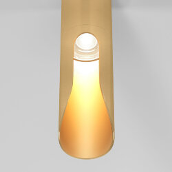 Светильник потолочный светодиодный Apex 7W 4000K латунь 25113/LED