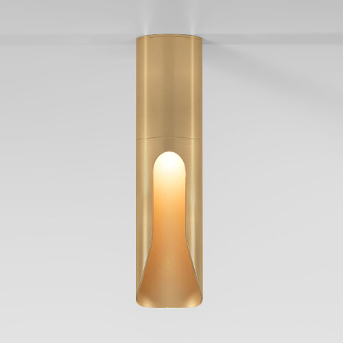 Светильник потолочный светодиодный Apex 7W 4000K латунь - Фото 3