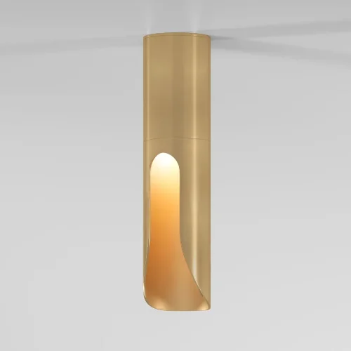 Светильник потолочный светодиодный Apex 7W 4000K латунь 25113/LED - фото