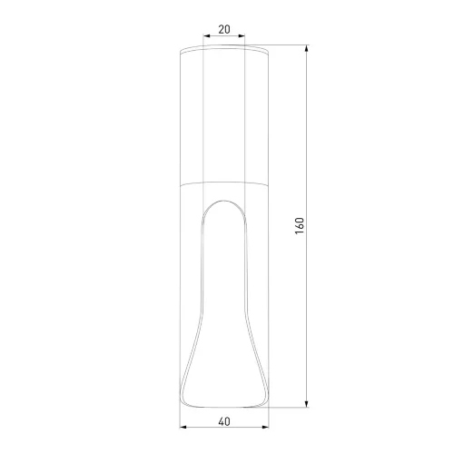 Светильник потолочный светодиодный Apex 7W 4000K латунь 25113/LED - фото 5