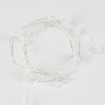 ULD-S1900-020-STB-2AA WHITE IP20 BEADS MINI Гирлянда светодиодная на батарейках 2AA не в-к, Бусины мини, 1.9м, 20 светодиодов, Белый свет, Провод прозрачный, TM Uniel - фото 2