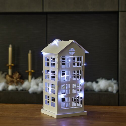 ULD-S1900-020-STB-2AA WHITE IP20 BEADS MINI Гирлянда светодиодная на батарейках 2AA не в-к, Бусины мини, 1.9м, 20 светодиодов, Белый свет, Провод прозрачный, TM Uniel - фото 3