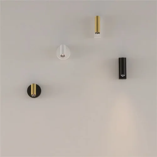 Настенный светильник (бра) Twist 3000K 3Вт IP 20 (Черный) - фото 13