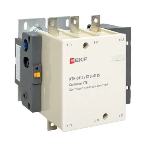Контактор КТЭ 115А кат. 230В AC 1НО EKF ctr-b-115 - фото
