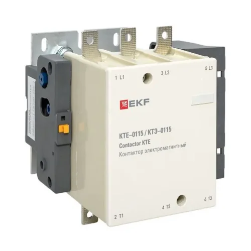 Контактор КТЭ 115А кат. 230В AC 1НО EKF ctr-b-115 - фото