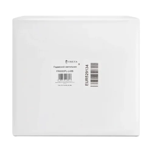 Подвесной светильник FR6060PL-L48B Агил / Agile 19 Вт LED (Черный) FR6060PL-L48B - фото 4