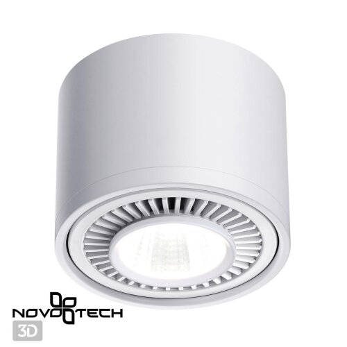 Светильник накладной светодиодный «Novotech» 358813, серия: GESSO. Фото 2.
