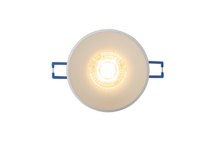 DK4031-WH Встраиваемый светильник, IP 20, 10 Вт, GU10, белый, алюминий/пластик. Фото 3