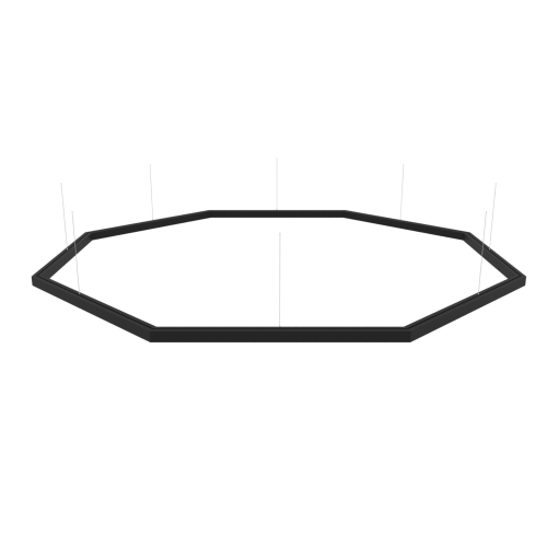 Светильник WOLTA PRO КОНТУР ОКТА ДСО03-288-601-3К-Ч Матовый - фото 3.