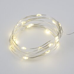 ULD-S0200-020-SСB-2AA WARM WHITE IP20 DEW Гирлянда светодиодная на батарейках 2AA не в-к, Роса, 2м, 20 светодиодов, Теплый белый свет, Провод медный, TM Uniel