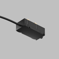 Подвод питания для шинопровода SMART черный, Denkirs TR2100-BK