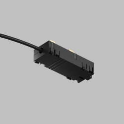 Подвод питания для шинопровода SMART черный, Denkirs TR2100-BK