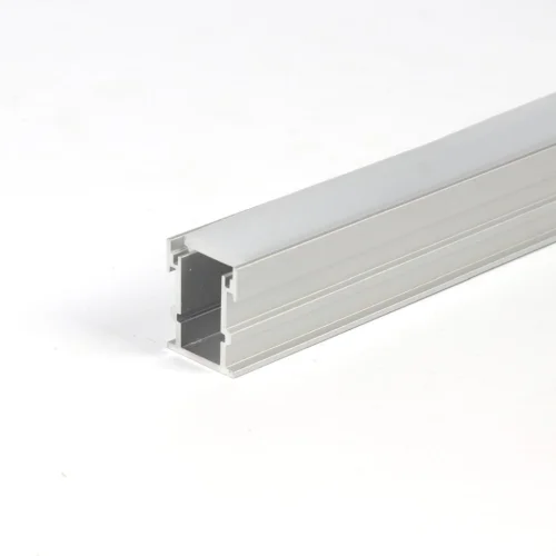 Алюминиевый профиль встраиваемый 782 (2000x21.6x25.8мм с ударопрочным рассеивателем) - фото I