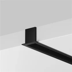 Комплект заглушек (для профиля 22x22) 2 шт., ALM-2222-B-EC 642051 (Черный) 642051