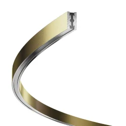 Шинопровод круглый из полукругов 1800мм Flarity латунь (Латунь)