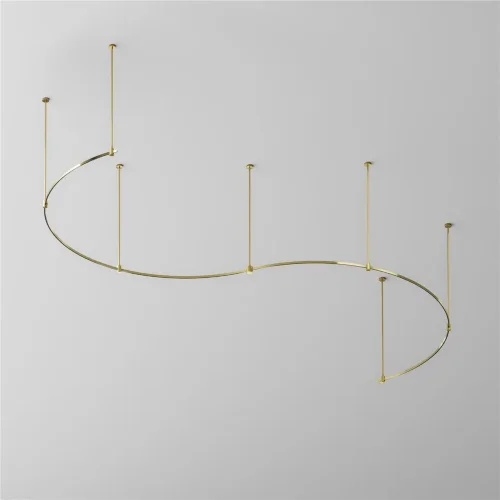 Шинопровод круглый из полукругов 1800мм Flarity латунь (Латунь) TRX154-2SR-D1800-BS - фото 6