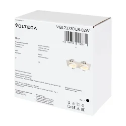 Встраиваемый светильник VGL7373DLB-02W Бис / Bis GU10x2 (Белый) VGL7373DLB-02W