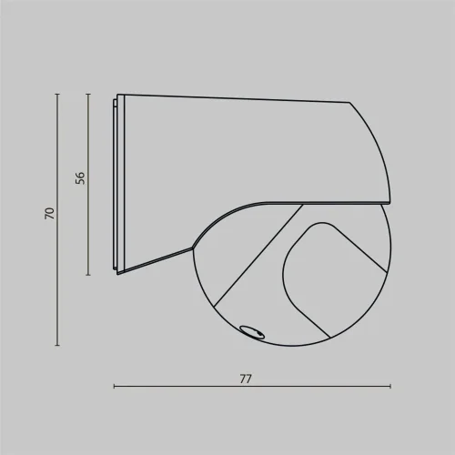 Инфракрасный датчик 800Вт (Белый) SI-01 - фото 6