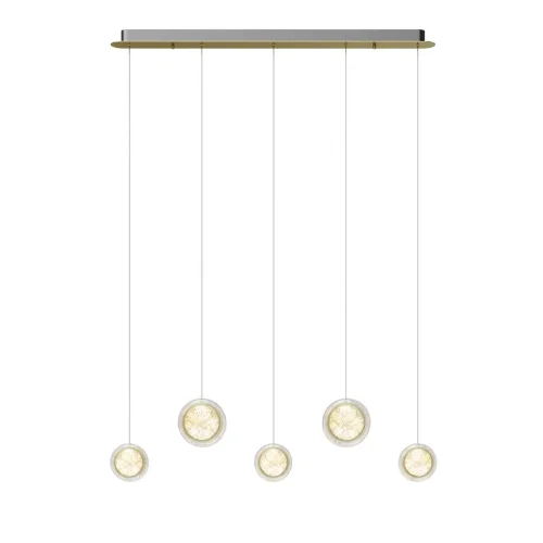 Подвесной светильник Pharao 3000К 33Вт (Черный и Латунь) - фото