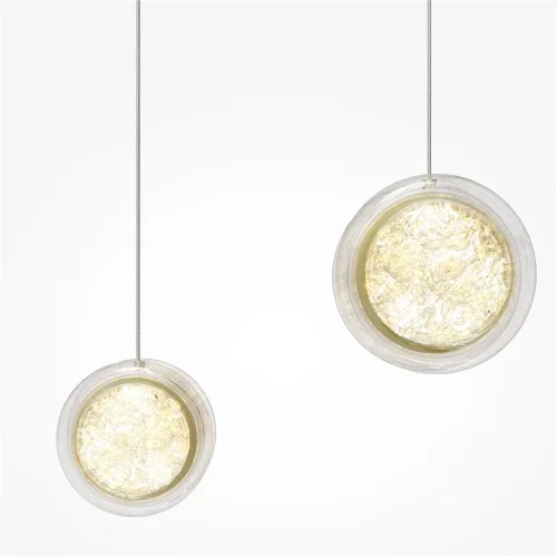 Подвесной светильник Pharao 3000К 33Вт (Черный и Латунь) - фото 2