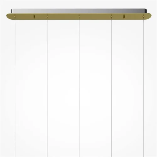 Подвесной светильник Pharao 3000К 33Вт (Черный и Латунь) - фото 5