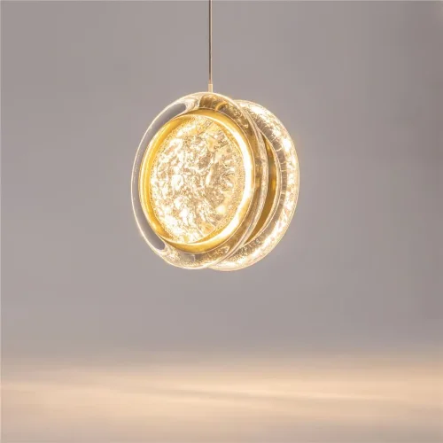 Подвесной светильник Pharao 3000К 33Вт (Черный и Латунь) - фото 6