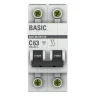 Выключатель автоматический модульный 2п C 63А 4.5кА ВА 47-29 Basic EKF mcb4729-2-63C - фото 2