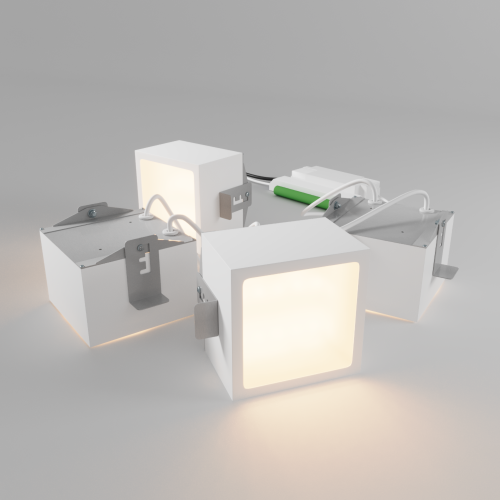 Светильник WOLTA PRO ГАЛАКТИКА ДВО10-36-051-3К-Б с БАП ЕМ3 Матовый - фото 1.