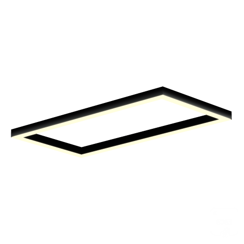 Светильник Рамка S50 (RAL9005/1219x617mm/LT70 — 3K/78W) - фото 1