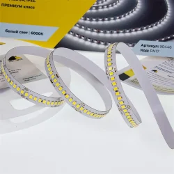 Светодиодная лента Class Premium, 2835, 240 led/m, white, 24V, IP33, RN17