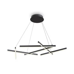 Подвесной светильник Line 3000-4000К 80Вт (Черный)