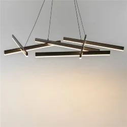 Подвесной светильник Line 3000-4000К 80Вт (Черный)