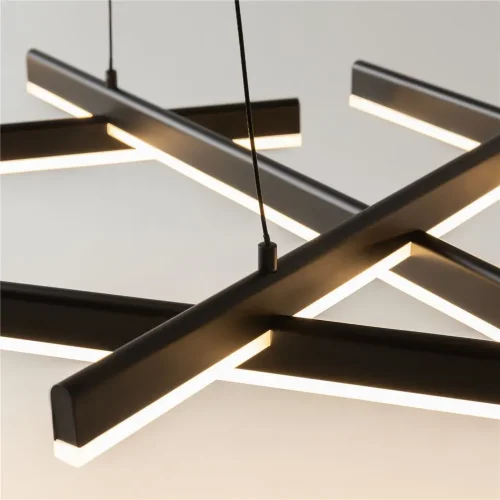 Подвесной светильник Line 3000-4000К 80Вт (Черный) - фото 7