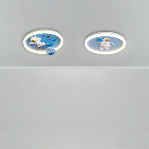 Потолочный светильник FR5457CL-L36B Космический / Cosmic 36 Вт LED (Черный) FR5457CL-L36B - фото 7
