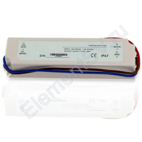 Блок питания SP-D (24V 60W 2,5A IP67) - фото.