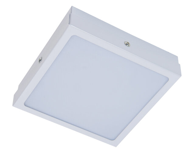 Универсальный офисный светодиодный светильник Грильято 20 Вт IP20 200x200x40 мм 6000K Опал - фото