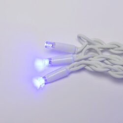 ULD-C2030-240-TWK BLUE IP67 Занавес светодиодный с эффектом мерцания, 3х2м, Соединяемый, 240 светодиодов, Синий свет, Провод белый.