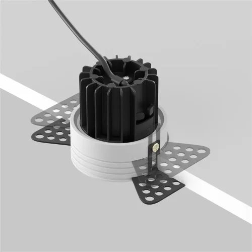 Встраиваемый светильник Round 2700K 7Вт 50° (Белый) - фото 7