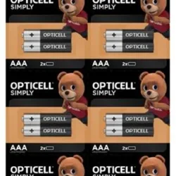 Элемент питания алкалиновый AAA/LR03 (блист. 2штх10) отрывной набор HBDC (уп.20шт) Opticell 5050002/6050002