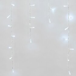 ULD-B3010-200-SWK WHITE IP67 Бахрома светодиодная со статическим свечением, 3м, Соединяемая, 200 светодиодов, Белый свет, Провод белый.