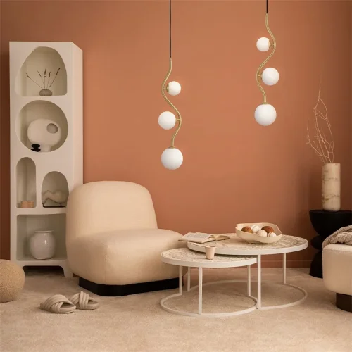 Подвесной светильник Uva G9x3 (Золото) - фото 6