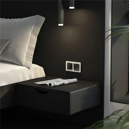 Клавиша для выключателя перекрестного (Hammar черный) W1219008 - фото 2