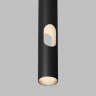 DK4045-BK Подвесной светильник, с декоративным вырезом, IP 20, до 15 Вт, LED, GU10, черный, алюминий. Фото 3