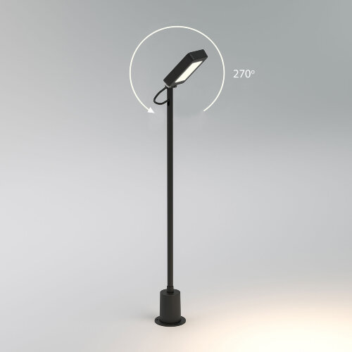 Светильник садово-парковый светодиодный Joli черный - Фото 2