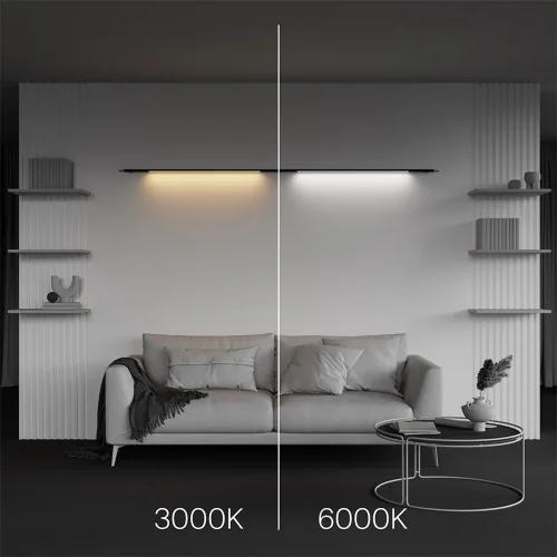 Светильник Базис / Basis для системы освещения Axity 3000/6000К 24Вт 120° (Черный) C100CL-L1000-24W3-6K-B - фото 7